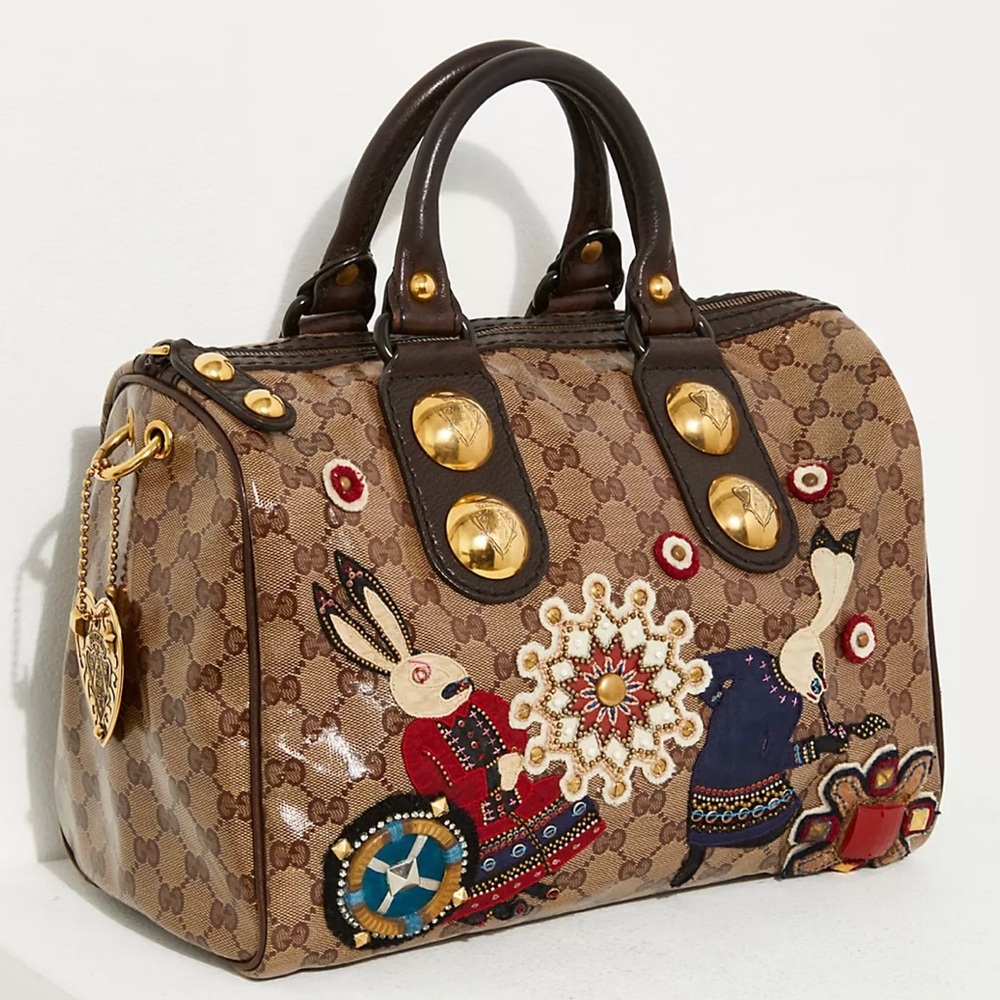 GUCCI VINTAGE Babouska limited edition Gucci Bag is made from signatureGG
